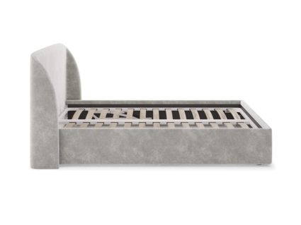 Кровать Сонум Nicole Рогожка Графит (с подъемным механизмом) 120х200
