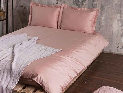 Комплект постельного белья Luxberry DAILY BEDDING розовая пудра 192