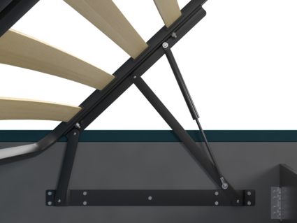 Кровать Lonax Кармела велюр Dolly-13 (с подъемным механизмом) 140х200