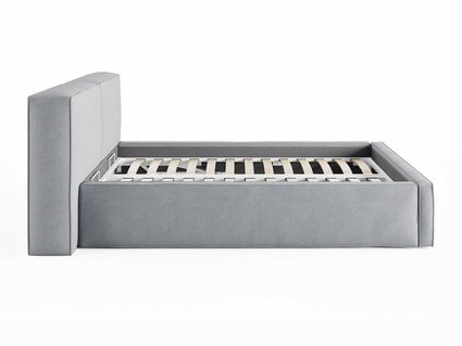 Кровать Сонум Europa Экокожа Коричневый (с основанием) 140х200