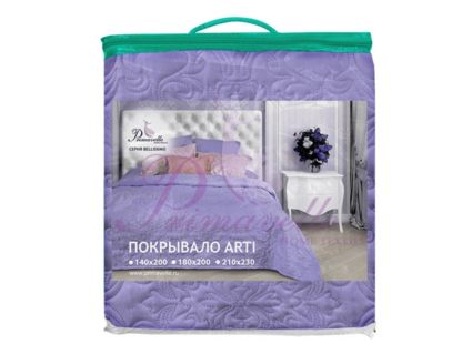 Покрывало Primavelle Arti Вензель лиловый 140х200