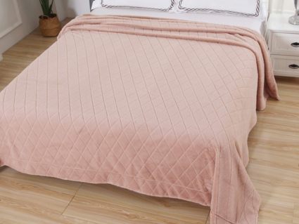 Покрывало Софи де Марко Элайза (чайная роза) 160х220