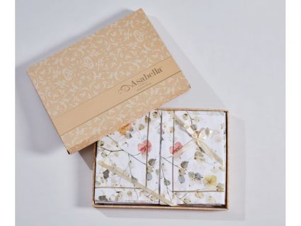 Комплект постельного белья Асабелла 2147-6/50*70 Евро