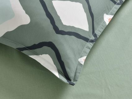 Комплект постельного белья Софи де Марко Пейтон (зеленый) Евро