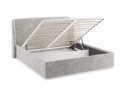 Кровать Сонум Nicole Микровелюр Оливковый (с подъемным механизмом) 120х190