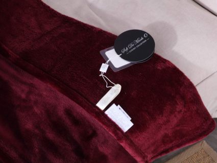 Плед Софи де Марко Марсель (бордо) 160х220