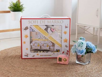 Комплект постельного белья Софи де Марко Альпака (желтый) с одеялом 1,5-спальный