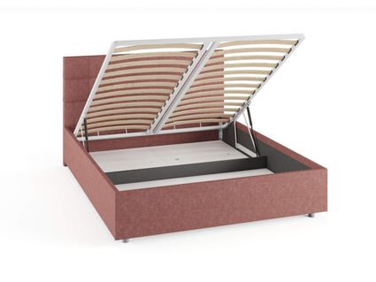 Кровать Сонум Tivoli Кашемир Светло-серый (с подъемным механизмом) 180х190