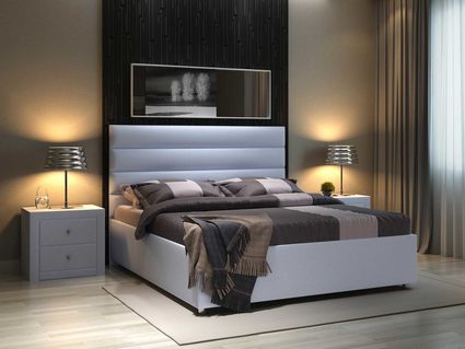 Кровать Sleeptek Premier 4 Рогожка Romeo 160х190