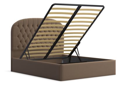 Кровать Lonax Венеция велюр Dolly-3 (с подъемным механизмом) 180х190