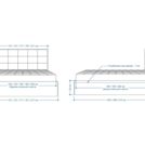 Кровать Lonax Адель велюр Dolly-1 (с подъемным механизмом) 120х190