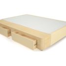 Кровать Mr.Mattress Site Box экокожа Beige